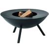 Plaque de cuisson pour foyer FLAMES 58 cm, noir, Philippi