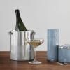 Seau à champagne ARNE JACOBSEN argent, Stelton