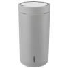 Mug thermos TO GO CLICK 200 ml, gris clair mat, Stelton