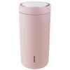 Mug thermos TO GO CLICK 400 ml, rose mat, Stelton