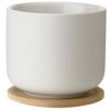 Tasse avec dessous de verre THEO 200 ml, sable, Stelton