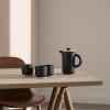 Tasse avec dessous de verre THEO 200 ml, noir, Stelton