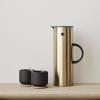 Tasse avec dessous de verre THEO 200 ml, noir, Stelton