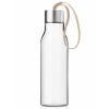 Bouteille d'eau 500 ml, bracelet beige, Eva Solo