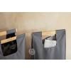 Poubelle pour recyclage 28 l, gris foncé, polyester, Eva Solo