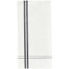 Serviettes en papier STRIPE, set de 12 pc, blanc/gris, Nicolas Vahé