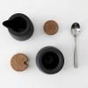 Set sucrier et crémier NICOLA, set de 2 pc, noir, Viva Scandinavia