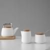 Set sucrier et crémier NICOLA, set de 2 pc, blanc, Viva Scandinavia