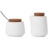 Set sucrier et crémier NICOLA, set de 2 pc, blanc, Viva Scandinavia