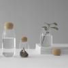 Bocal de rangement CORTICA 200ml, verre, Viva Scandinavia