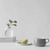 Tasse à thé avec soucoupe ELLA CLASSIC, 250 ml, gris, Viva Scandinavia