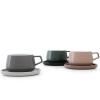 Tasse à thé avec soucoupe ELLA CLASSIC, 250 ml, gris, Viva Scandinavia