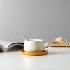 Tasse à thé avec soucoupe ELLA CLASSIC, 250 ml, jaune, Viva Scandinavia