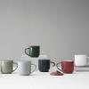 Mug avec infuseur à thé MINIMA EVA 350 ml, noir, porcelaine, Viva Scandinavia
