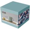 Mug avec infuseur à thé MINIMA EVA 350 ml, noir, porcelaine, Viva Scandinavia