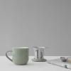 Mug avec infuseur à thé MINIMA EVA 350 ml, vert, porcelaine, Viva Scandinavia