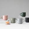 Mug avec infuseur à thé MINIMA EVA 350 ml, gris, porcelaine, Viva Scandinavia