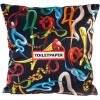 Coussin TOILETPAPER SNAKES 50 x 50 cm, noir, Seletti