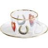 Tasse à café avec soucoupe TOILETPAPER I LOVE YOU 110 ml, Seletti