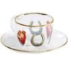 Tasse à café avec soucoupe TOILETPAPER I LOVE YOU 110 ml, Seletti