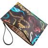 Pochette TOILETPAPER SNAKES 28 x 20 cm, noir, Seletti