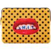 Housse d'ordinateur TOILETPAPER SHIT 34,5 x 25 cm, orange, Seletti