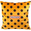 Coussin TOILETPAPER SHIT 50 x 50 cm, orange, Seletti
