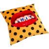 Coussin TOILETPAPER SHIT 50 x 50 cm, orange, Seletti
