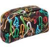Trousse à maquillage TOILETPAPER SNAKES 23 x 13 cm, noir, Seletti