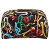Trousse à maquillage TOILETPAPER SNAKES 23 x 13 cm, noir, Seletti