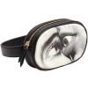 Sacoche banane TOILETPAPER EYE & MOUTH 19 x 12 cm, noir, Seletti