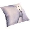 Coussin TOILETPAPER TWO OF SPADES 50 x 50 cm, gris, Seletti