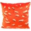 Coussin TOILETPAPER KITTEN 50 x 50 cm, rouge, Seletti