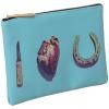 Pochette TOILETPAPER I LOVE YOU 21 x 15,5 cm, bleu, Seletti