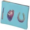 Pochette TOILETPAPER I LOVE YOU 21 x 15,5 cm, bleu, Seletti