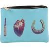 Pochette TOILETPAPER I LOVE YOU 21 x 15,5 cm, bleu, Seletti