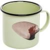 Mug TOILETPAPER SOAP 10 cm, vert, émail, Seletti