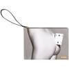 Pochette TOILETPAPER TWO OF SPADES 28 x 20 cm, gris, Seletti
