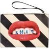 Pochette TOILETPAPER SHIT 28 x 20 cm, rayé, Seletti