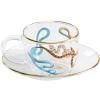 Tasse à expresso avec soucoupe TOILETPAPER SNAKES 50 ml, Seletti