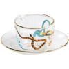 Tasse à expresso avec soucoupe TOILETPAPER SNAKES 50 ml, Seletti