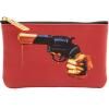 Pochette à maquillage TOILETPAPER REVOLVER 15,5 x 9,5 cm, rouge, Seletti