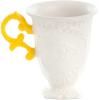 Mug à thé I-WARES 11,5 cm, jaune, Seletti