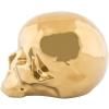 Décoration d'intérieur MEMORABILIA MY SKULL 25 cm, or, porcelaine, Seletti
