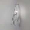 Applique murale MONKEY HANGING LEFT HAND 76,5 cm, blanc, Seletti