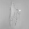 Applique murale MONKEY HANGING LEFT HAND 76,5 cm, blanc, Seletti