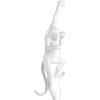 Applique murale MONKEY HANGING LEFT HAND 76,5 cm, blanc, Seletti