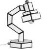 Lampe de table CUT & PASTE 58 cm, noir&blanc, Seletti