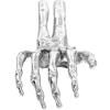 Figurine WUNDERKAMMER SKELETON HAND 24 cm, argent, aluminium, Seletti