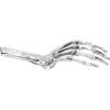 Figurine WUNDERKAMMER SKELETON HAND 24 cm, argent, aluminium, Seletti